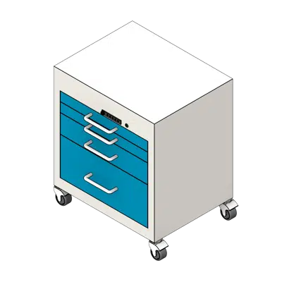 изображение для Standard Mobile Medical Carts