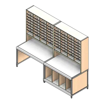 afbeelding voor 08' Wide - Option 01 Mail Room