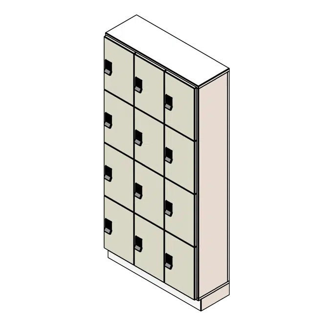 Day Use Metal Locker