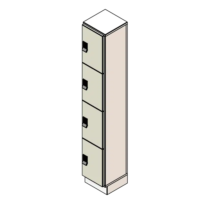 Day Use Metal Locker