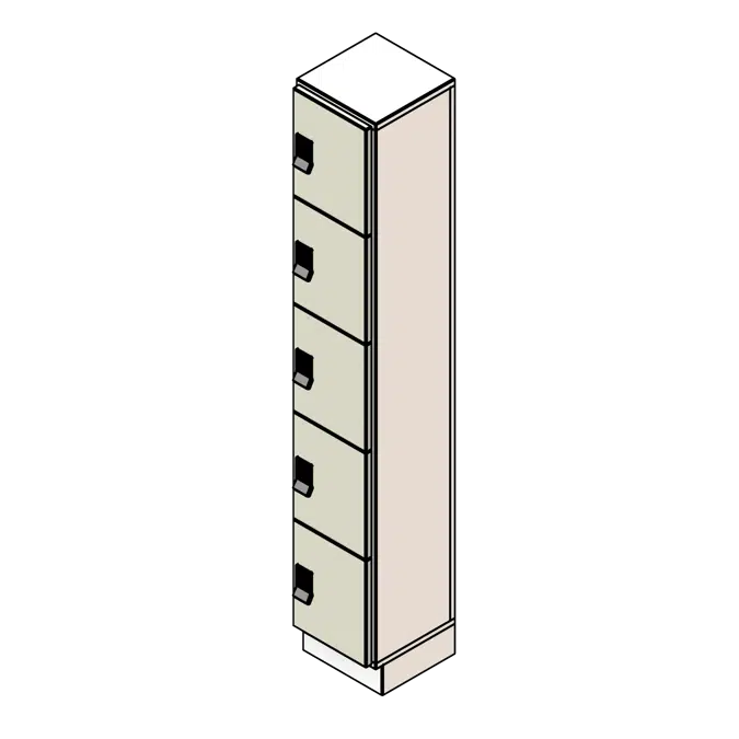 Day Use Metal Locker