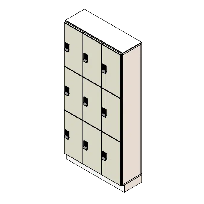 Day Use Metal Locker