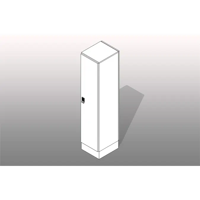 Pass-Through Laminate Day Lockers