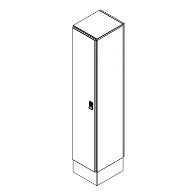 Image for Pass-Through Laminate Day Lockers