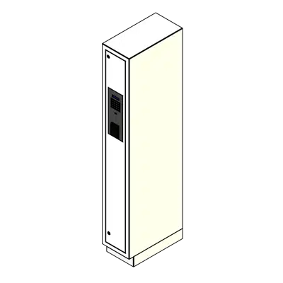 Immagine per Digital Controller Painted Steel Evidence Locker