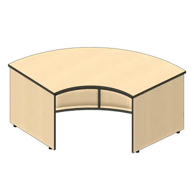 Image for Curved Laminate Circulation Desk