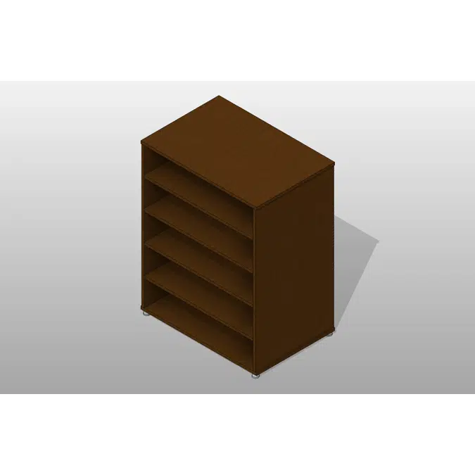 Laminate Stack Shelving Library Furniture