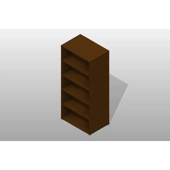 Laminate Stack Shelving Library Furniture