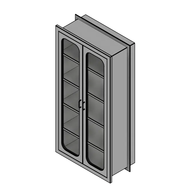 Pass-Through Surgical Storage Cabinets