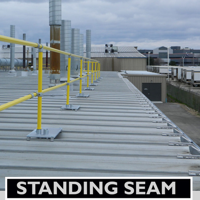 BIM objects - Free download! Accu-Fit Railing for Metal Roofs | BIMobject