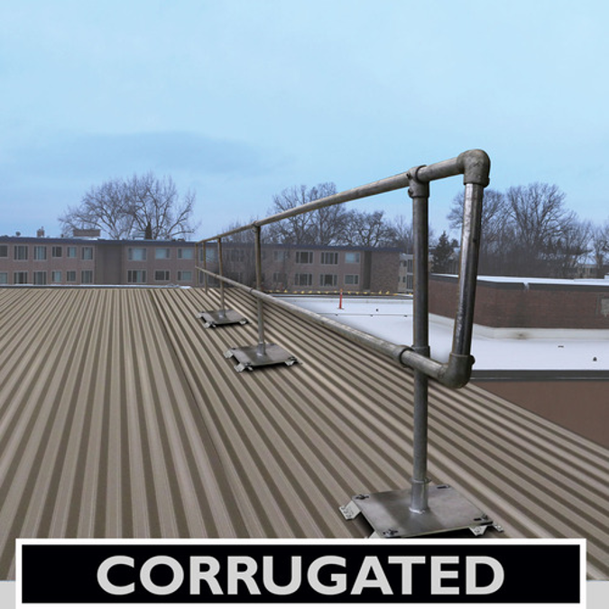 BIM objects - Free download! Accu-Fit Railing for Metal Roofs | BIMobject