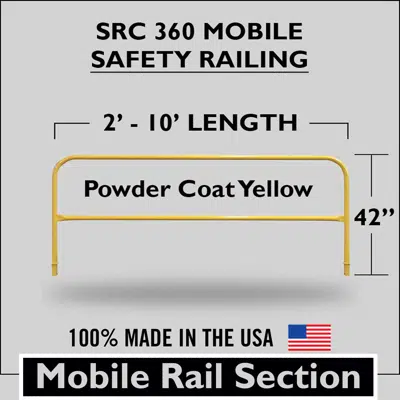 Image for Mobile Rail Railing Section