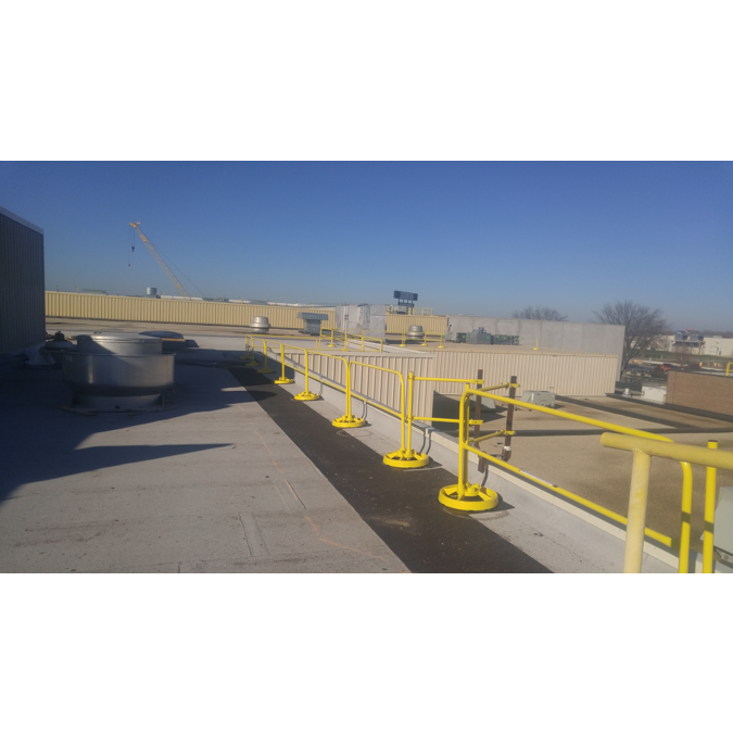 BIM objects - Free download! Mobile Rail Railing Section | BIMobject