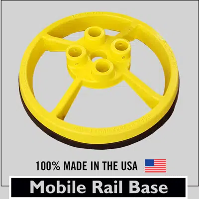 Mobile Railing Base Plate图像