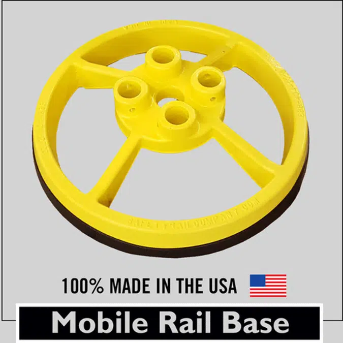 Mobile Railing Base Plate