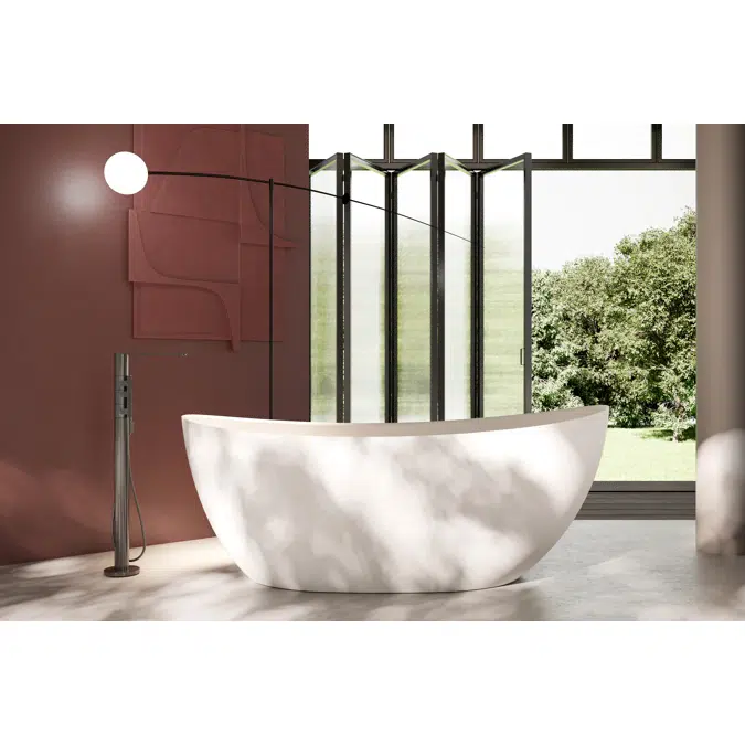 Seven free-standing bathtub in M-Solid and M-Lux