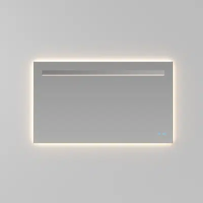 Image for Side-Up rectangular mirror with LED backlighting h.90 - SRC