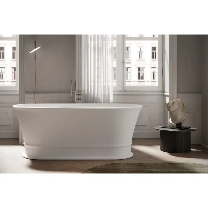 Dekò free-standing bathtub in M-Solid or M-Lux