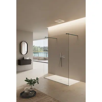 Image for Vitrum shower enclosure walk-in VT1LCP8