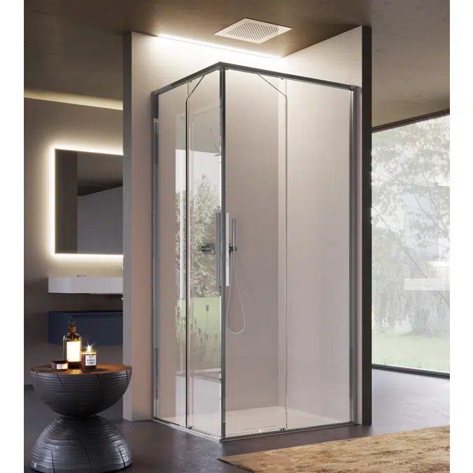 Brave shower enclosure corner BVPO + BVFI