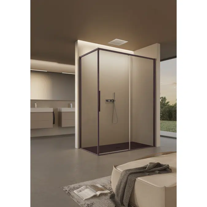 Brave shower enclosure corner BVPO + BVFI