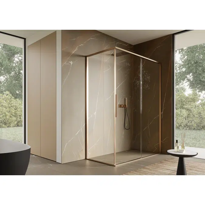 Brave shower enclosure corner BVPM + BVFX