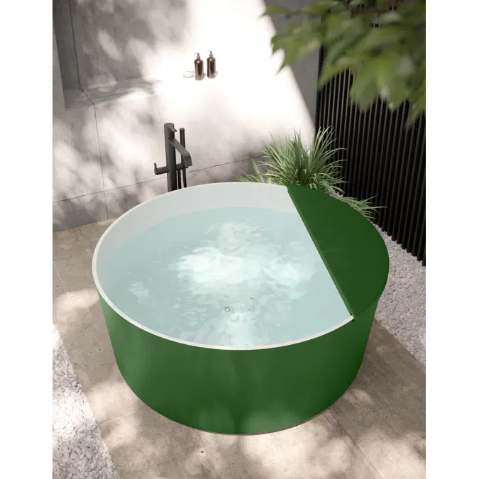 Soul free-standing bathtub in M-Solid