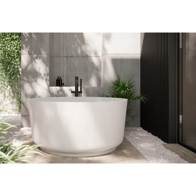 Soul free-standing bathtub in M-Solid