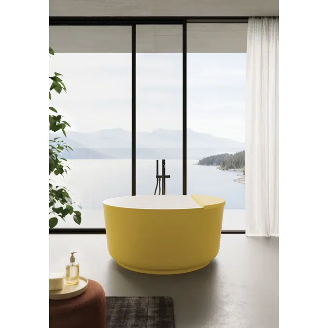 Soul free-standing bathtub in M-Solid
