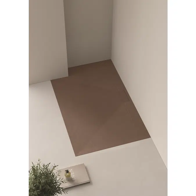 Dual shower tray flush installation