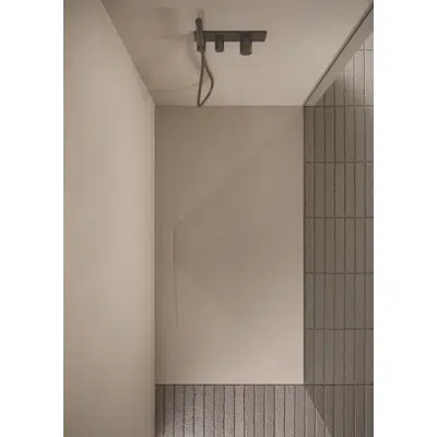 Image for Dual shower tray flush installation