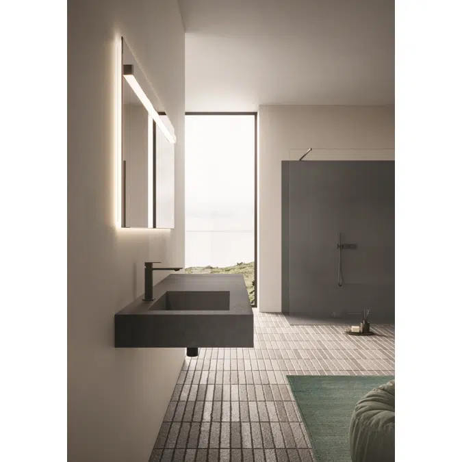 Dual shower tray flush installation