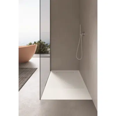 Image for Street shower tray flush installation without profile
