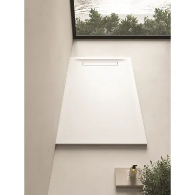 Image for Street shower tray raised installation without profile