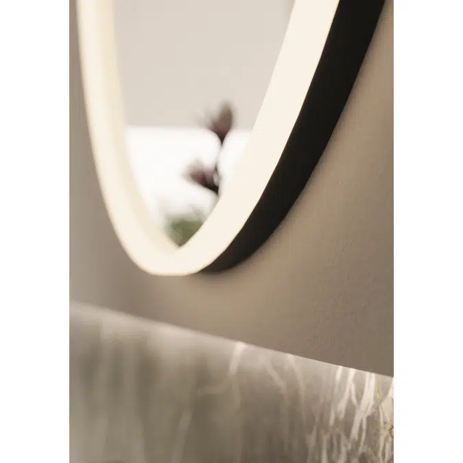 Eclissi round mirror