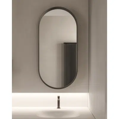 Immagine per Specchio Asola con cornice in metallo