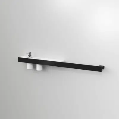 shelf MODULA wall ALLUM./ACRITEK white + accessories  MAM84 이미지