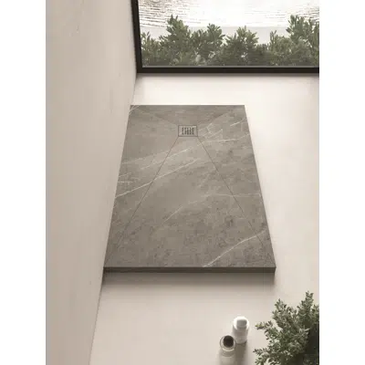 Image for Blade shower tray raised installation