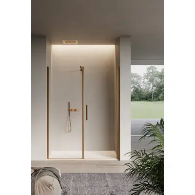 bild för Luce shower enclosure alcove LCPL +LCFL