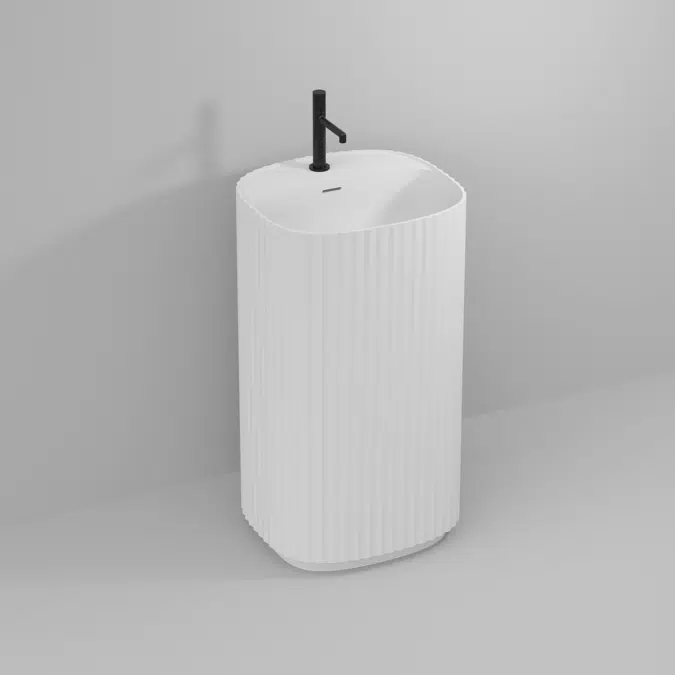 Lavabo Giove02 freestanding in Cristalplant®