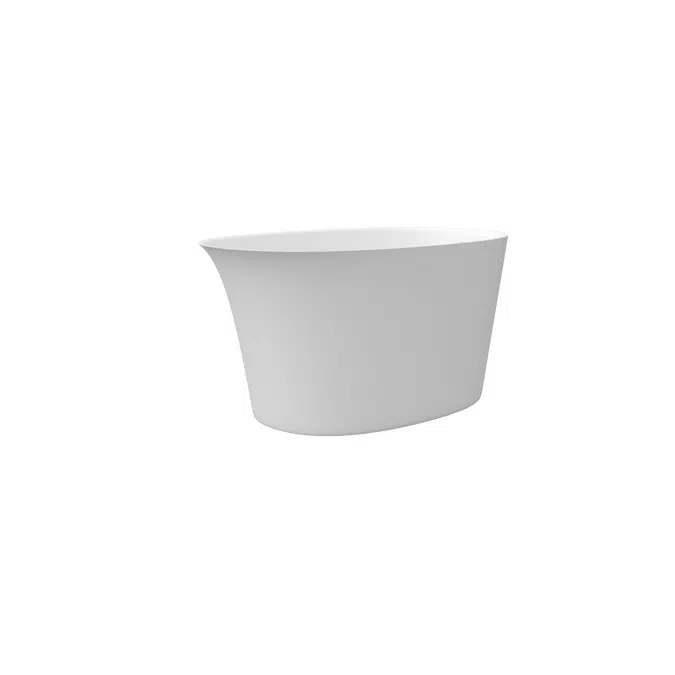 Levante free-standing bathtub in M-Solid