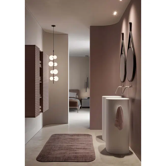 Saturno Cristalplant Free Standing washbasin - CIS01