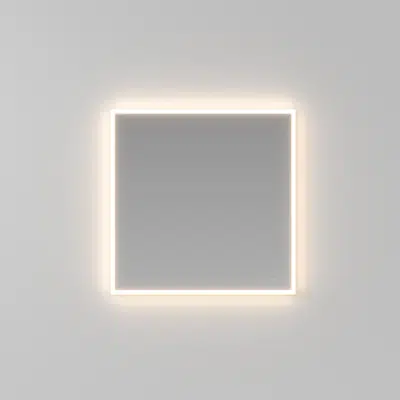 Joule square mirror with light 이미지