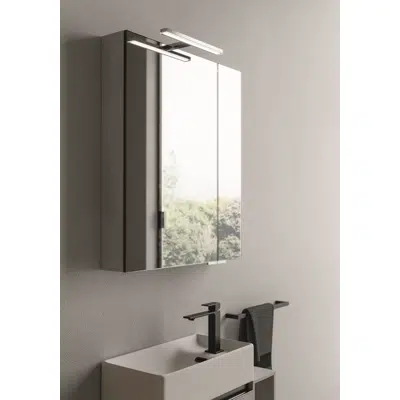 afbeelding voor Wall units Double-sided mirror H. 70 for hand basins