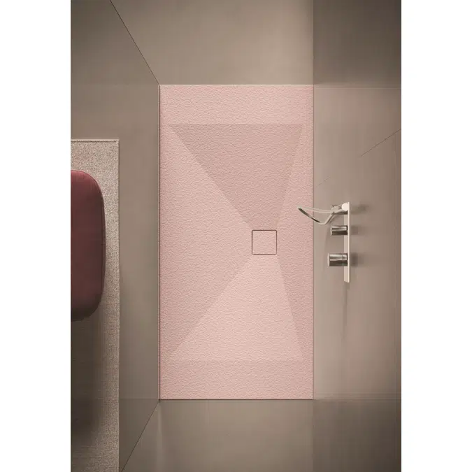 Join shower tray flush installation without profile