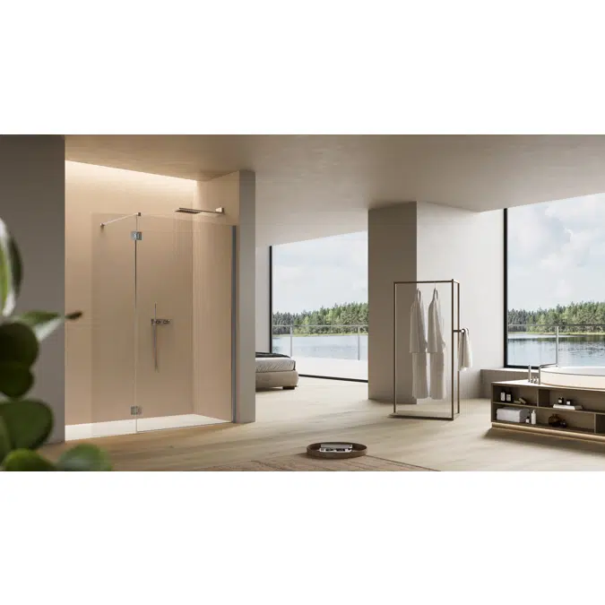 Vitrum shower enclosure corner VT1LPFP6 + VT1L6PF
