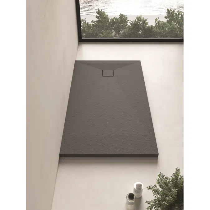 Join shower tray raised installation without profile