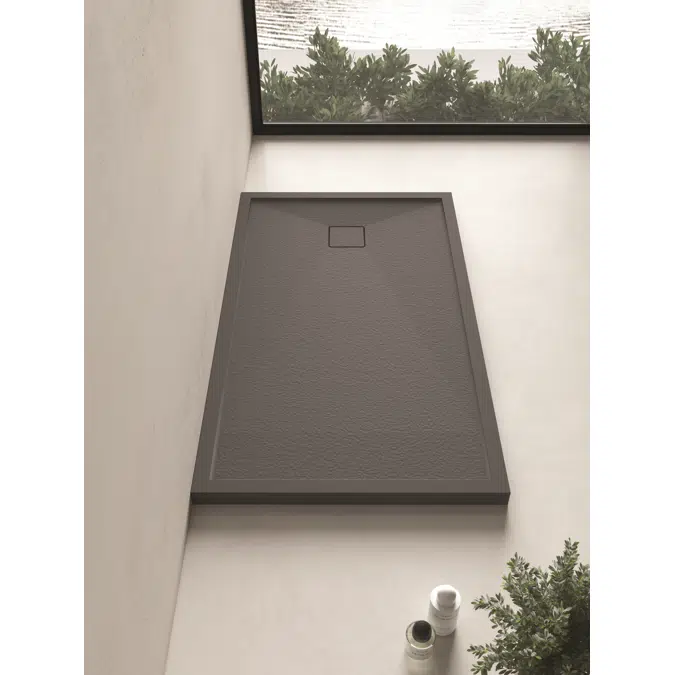 Join shower tray raised installation without profile