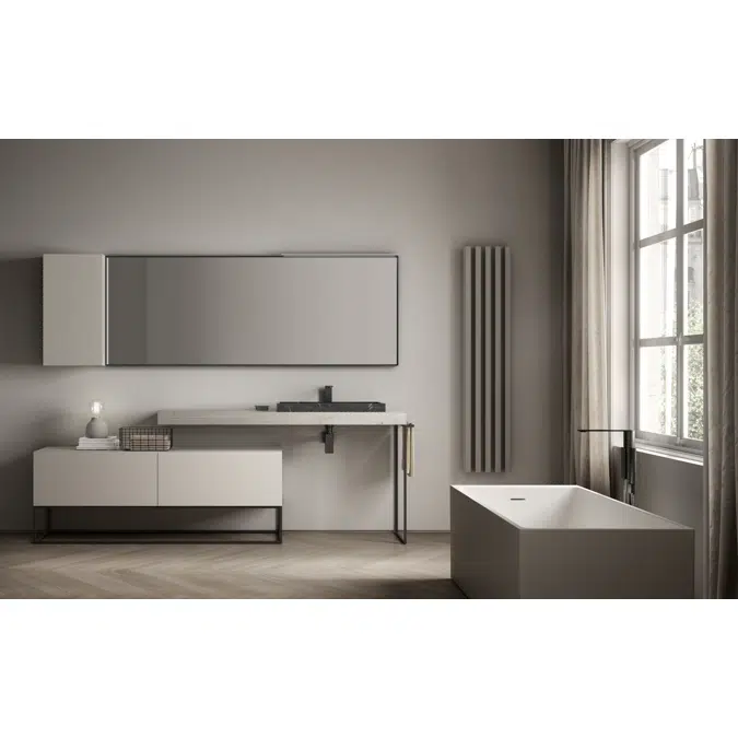 SLIDE-S inset washbasin in MARBLE