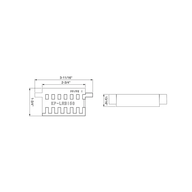 1x6 Joto-Vent Reinforcement-block